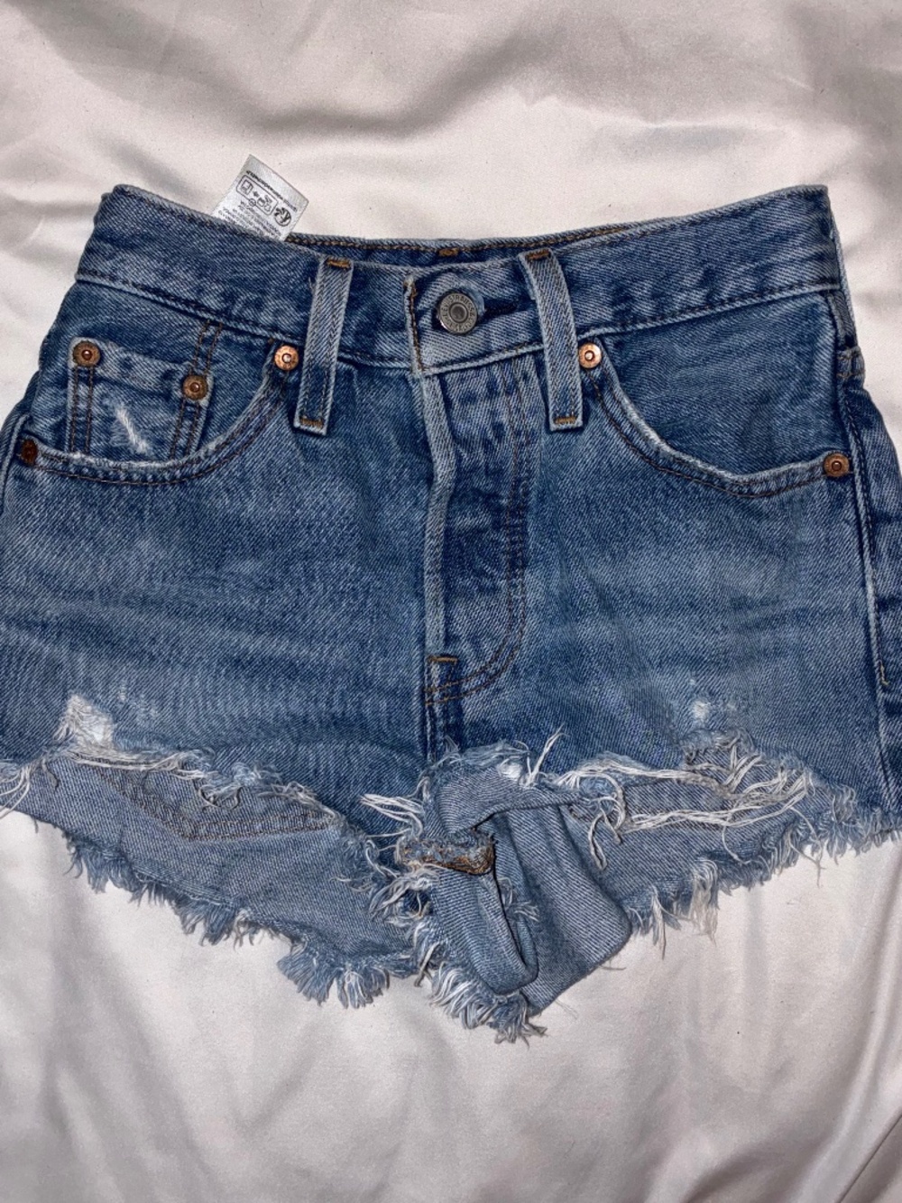 Levi’s 501 Medium Wash Jean Shorts